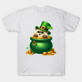 St Patricks Day Balinese Cat T-Shirt